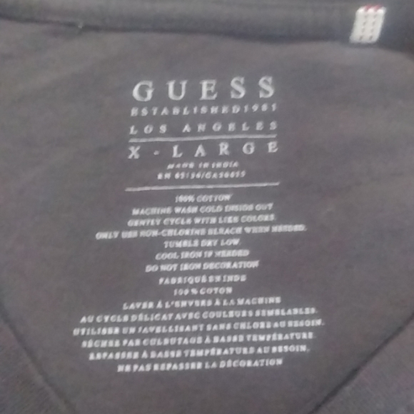 Mens xl guess t-shirt - Picture 2 of 4